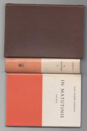 IN MATUTINIS-Meditazioni per ogni giorno dell'anno sulle lezioni scritturali del breviario ad uso dei sacerdoti