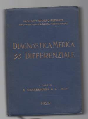 DIAGNOSTICA MEDICA DIFFERENZIALE (1929)