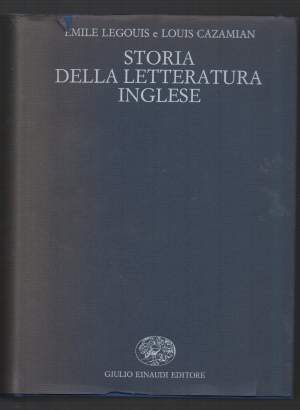 STORA DELLA LETTERATURA INGLESE (1966)