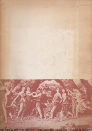 TEATRO DELLE MUSE - STAGIONE 1968/69 - PAOLO POLI. Il suggeritore nudo, La nemica, Tito Andronico