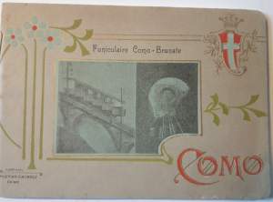 COMO-FUNICULAIRE- BRUNATE(1911)