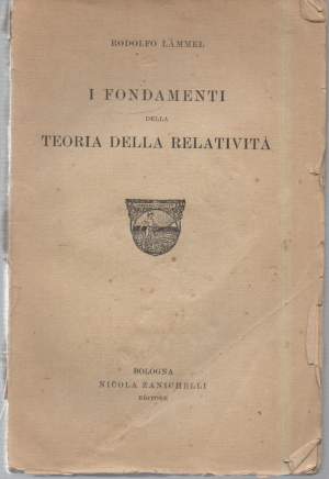 I FONDAMENTI DELLA TEORIA DELLA RELATIVITA' (1923)