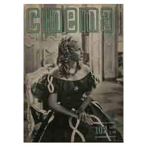CINEMA QUINDICINALE DI DIVULGAZIONE CINEMATOGRAFICA  ANNO V VOL II FASCICOLO 102 25 SETTEMBRE 1940