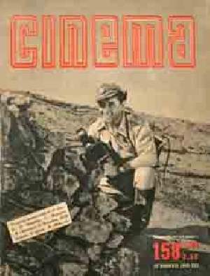 CINEMA QUINDICINALE DI DIVULGAZIONE CINEMATOGRAFICA  ANNO VIII VOL I FASCICOLO 158 25 GENNAIO 1953