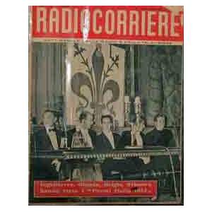 RADIOCORRIERE SETTIMANALE DELLA RADIO E DELLA TELEVISIONE ANNO XXXI N. 40 3-9 OTTOBRE 1954