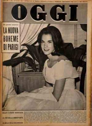 OGGI SETTIMANALE DI POLITICA, ATTUALITA' E CULTURA ANNO XVI N. 28 14 LUGLIO 1960