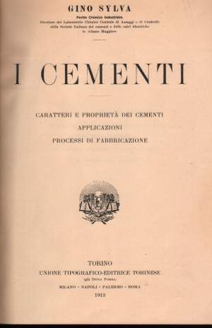 I CEMENTI (1913)