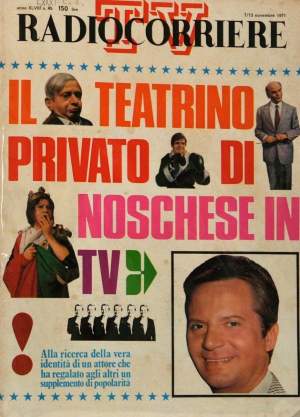 RADIOCORRIERE TV ANNO XLVIII N. 45, 7 - 13 NOVEMBRE 1971