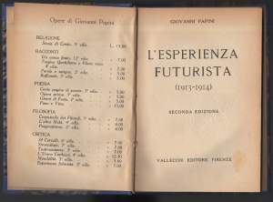 L'ESPERIENZA FUTURISTA (1927)