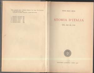 STORIA D'ITALIA DAL 1861 AL 1958 (1962)