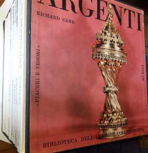PIACERI E TESORI- BIBLIOTECA DELL'AMATORE COLLEZIONISTA-10 VOLL. IN COFANETTO(1965)