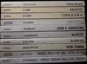 PIACERI E TESORI- BIBLIOTECA DELL'AMATORE COLLEZIONISTA-10 VOLL. IN COFANETTO(1965)