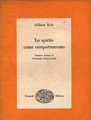 LO SPIRITO COME COMPORTAMENTO (1955)