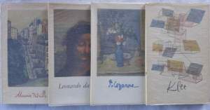 Klee, Da Vinci, Cezanne, Utrillo-4 voll. (1952/53)