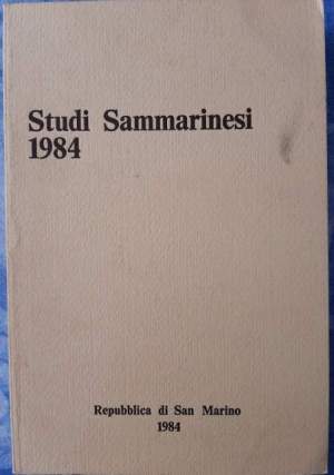 STUDI SAMMARINESI-SCIENZE ARTE E LETTERE 1984