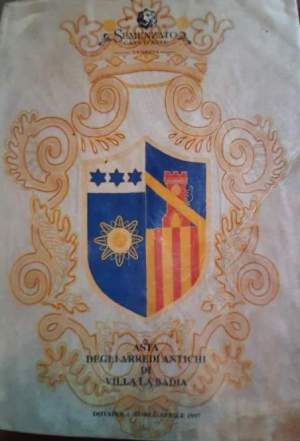 ASTA DEGLI ARREDI ANTICHI DI VILLA LA BADIA(1997)