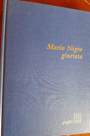 MARIO NIGRO GIURISTA(1998)