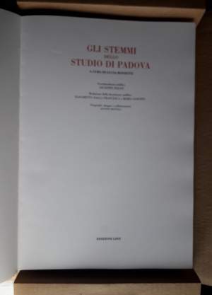 GLI STEMMI DELLO STUDIO DI PADOVA(1983)