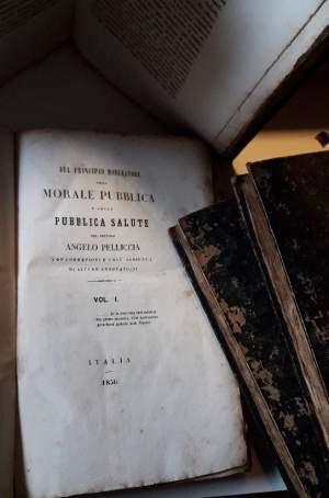 DEL PRINCIPIO MODERATORE DELLA MORALE PUBBLICA E DELLA PUBBLICA SALUTE 4 VOLL.(1856)