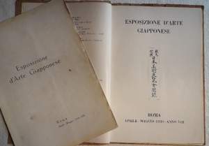 ESPOSIZIONE D'ARTE GIAPPONESE(1930)