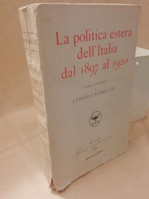 LA POLITICA ESTERA DELL'ITALIA DAL 1897 AL 1920
