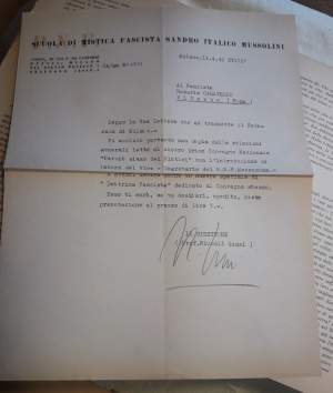 INTRODUZIONE AL I° CONVEGNO NAZIONALE DELLA SCUOLA DI MISTICA FASCISTA " Perché siamo mistici"(1940)