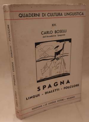 SPAGNA Lingue - dialetti - folclore (1939)