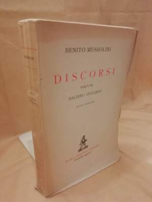DISCORSI scelti da Balbino Giuliano (1939)