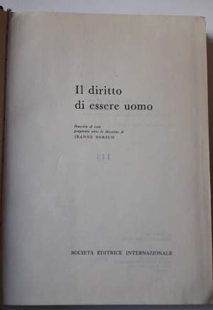 IL DIRITTO DI ESSERE UOMO(1971)