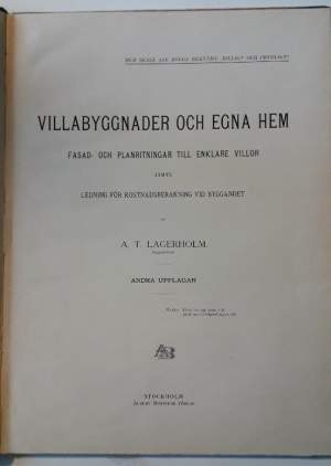 VILLABYGGNADER OCH EGNA HEM(1903)