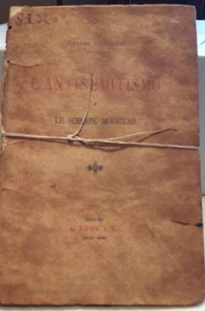 L'ANTISEMITISMO E LE SCIENZE MODERNE( 1894)