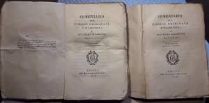COMENTARIO SUL CODICE CRIMINALE D'INGHILTERRA-2 TOMI( 1813)