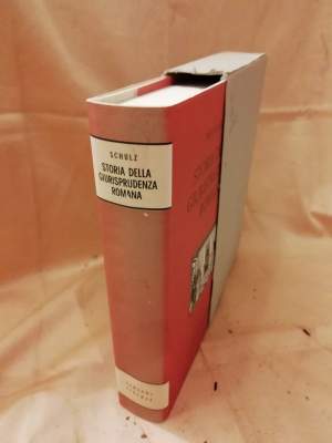 STORIA DELLA GIURISPRUDENZA ROMANA(1968)