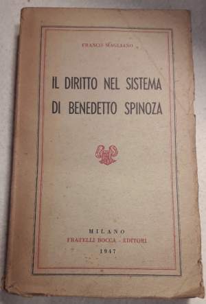 IL DIRITTO NEL SISTEMA DI BENEDETTO SPINOZA(1947)