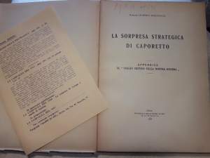 LA SORPRESA STRATEGICA DI CAPORETTO(1932)