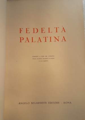 FEDELTA' PALATINA( 1945)