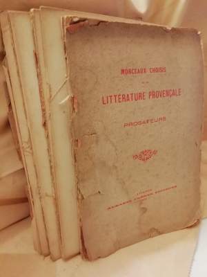 MORCEAUX CHOISIS DE LA LITTERATURE PROVENCALE (1899)