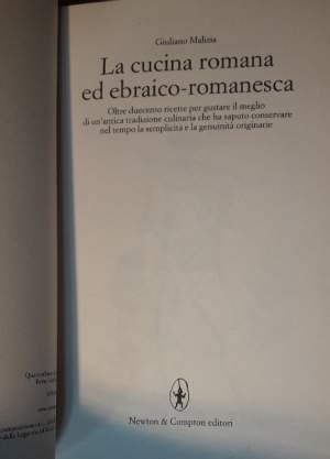 LA CUCINA ROMANA E EBRAICO ROMANESCA(2005)
