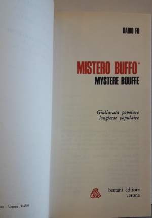 MISTERO BUFFO-MYSTERE BOUFFE-GIULLARATA POPOLARE-JONGLERIE POPULAIRE(1974)