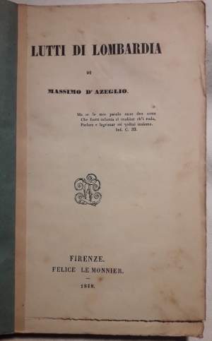 I LUTTI DI LOMBARDIA(1848)
