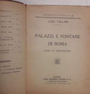 PALAZZI E FONTANE DI ROMA