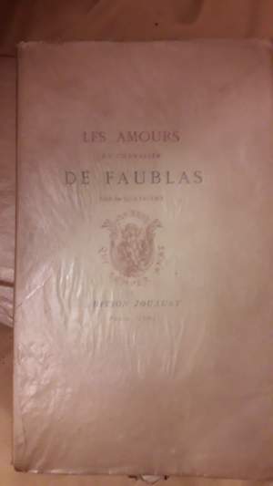 LES AMOURS DE CHEVALIER DE FAUBLAS- 4 TOMI-(1884)