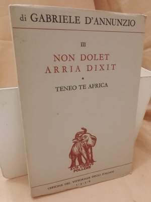 NON DOLET ARRIA DIXIT. TENEO TE AFRICA III (1936)