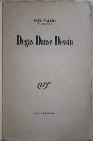 DEGAS DANSE DESSIN(1960)