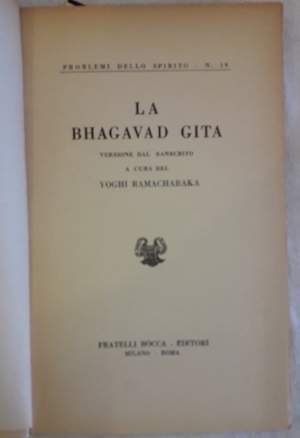 LA BHAGAVAD GITA( 1954)