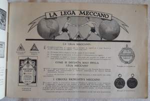 MECCANO-MANUALE D'ISTRUZIONI PER SCATOLE NO.00 A NO. 3(ANNI '20)