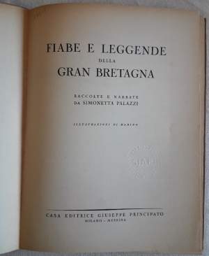 FIABE E LEGGENDE DELLA GRAN BRETAGNA(1952)