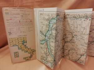 CONSOCIAZIONE TURISTICA ITALIANA. CARTA AUTOMOBILISTICA AL 200000. FOGLIO 5