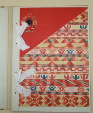 ALBANIAN POPULAR MOTIVES TEXTILES AND NEEDLEWORK( 1959)