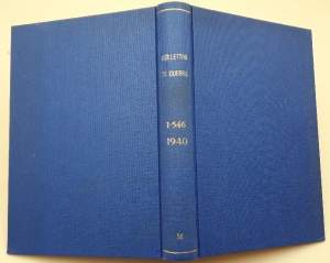 I PRIMI 73 BOLLETTINI DELLE FORZE ARMATE(fino al 546)(1940-1942)